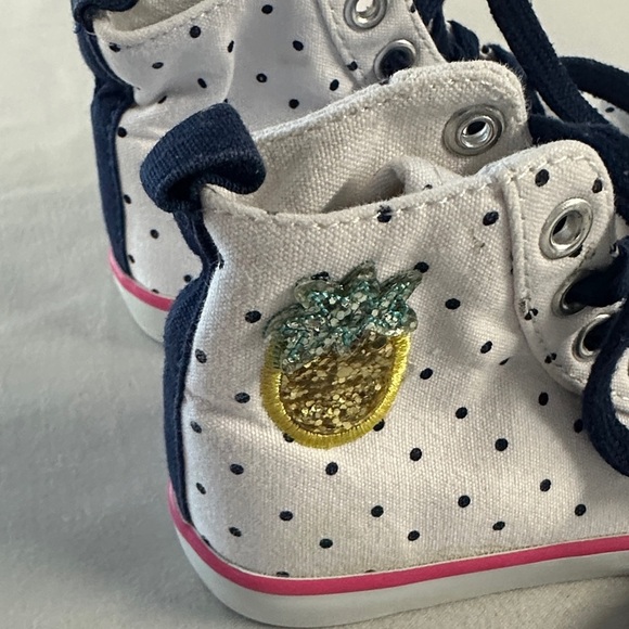 Gymboree - Kids High-Top Sneakers with Pineapple Patch - Picture 6 of 8